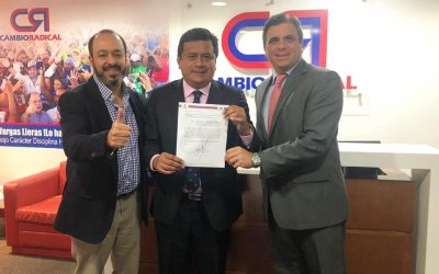 Cambio Radical avaló candidatura de Eduardo Pérez, a la Gobernación de Sucre