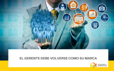 El gerente debe volverse como su marca