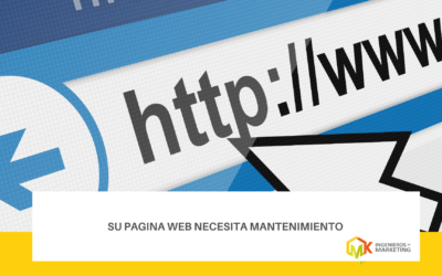 SU PAGINA WEB NECESITA MANTENIMIENTO