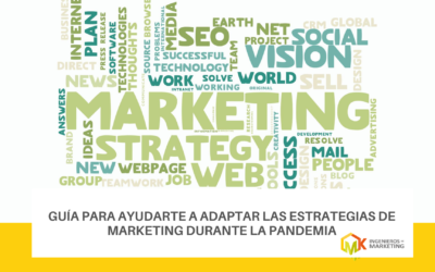 Guía para ayudarte a adaptar las estrategias de marketing durante la pandemia