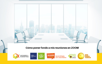 Cómo poner fondo a mis reuniones en ZOOM