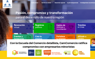 Con la Escuela del Comercio detallista, CamComercio ratifica compromiso con empresarios minoristas
