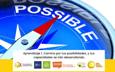 Aprendizaje 1. Camina por tus posibilidades, y tus capacidades se irán desarrollando.