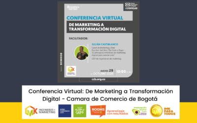 Conferencia Virtual: De Marketing a Transformación Digital – Camara de Comercio de Bogotá