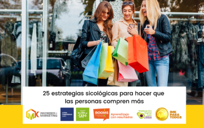 25 estrategias sicológicas para hacer que las personas compren más