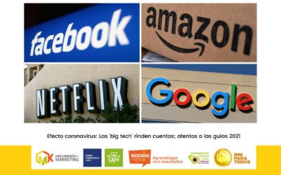 Efecto coronavirus: Las ‘big tech’ rinden cuentas; atentos a las guías 2021