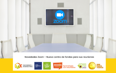 Novedades Zoom – Nuevo centro de fondos para sus reuniones