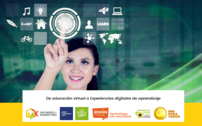 De educación virtual a Experiencias digitales de aprendizaje.