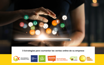 3 Estrategias para aumentas las ventas Online en su Empresa