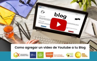 ¿Cómo agregar un video de Youtube a tu Blog?