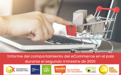 Informe del comportamiento del eCommerce en el país durante el segundo trimestre de 2021.