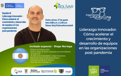 Liderazgo Innovador:  Cómo acelerar el crecimiento y desarrollo de equipos en las organizaciones  post pandemia.