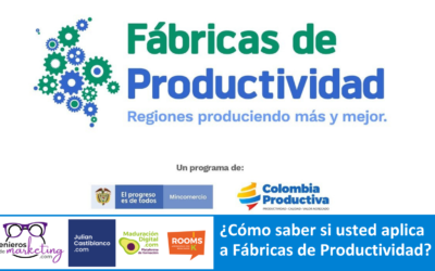 ¿Cómo saber si usted aplica a Fábricas de Productividad?