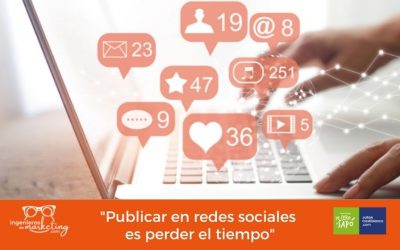 Publicar en redes sociales es perder el tiempo