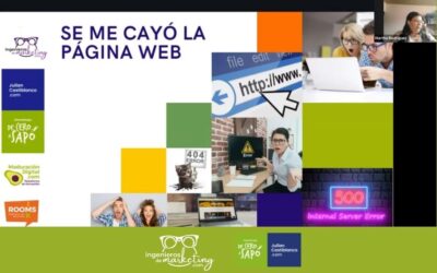 Se me cayó la página web