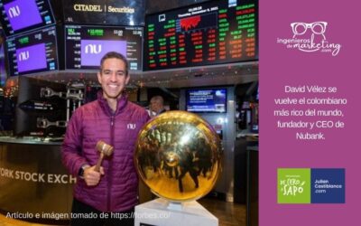 David Vélez se vuelve el colombiano más rico del mundo, fundador y CEO de Nubank.