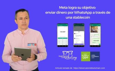 Meta logra su objetivo: enviar dinero por WhatsApp a través de una stablecoin