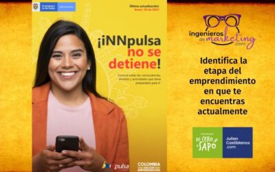 Identifica la etapa del emprendimiento en que te encuentras actualmente