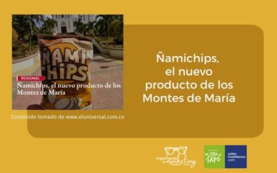 Ñamichips,  el nuevo producto de los Montes de María