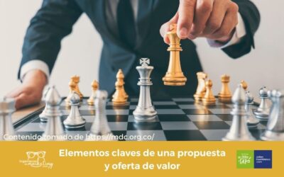 Elementos claves de una propuesta y oferta de valor