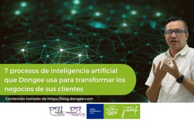 7 procesos de inteligencia artificial que Dongee usa para transformar los negocios de sus clientes