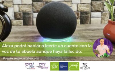 Alexa podrá hablar o leerte un cuento con la voz de tu abuela aunque haya fallecido.