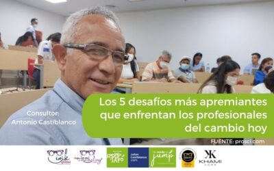 Los 5 desafíos más apremiantes que enfrentan los profesionales del cambio hoy