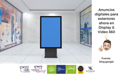 Anuncios digitales para exteriores ahora en Display & Video 360