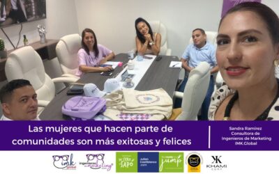 Las mujeres que hacen parte de comunidades son más exitosas y felices