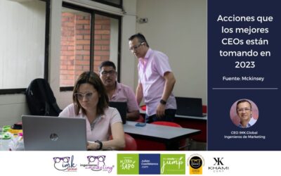 Acciones que los mejores CEOs están tomando en 2023