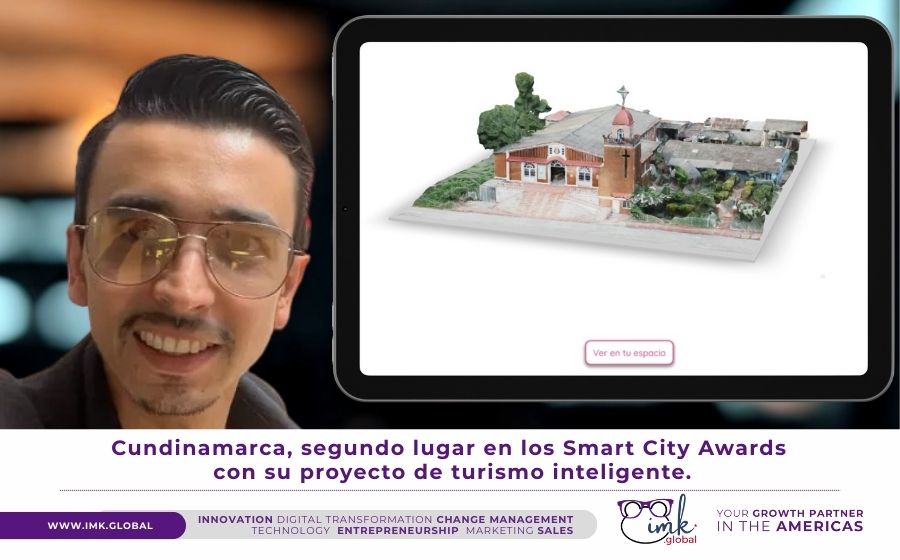 Cundinamarca, segundo lugar en los Smart City Awards con su proyecto de turismo inteligente.