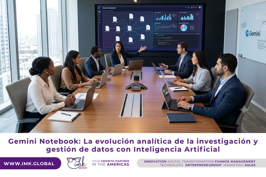 Gemini Notebook: la evolución analítica de la investigación y la gestión de datos con inteligencia artificial